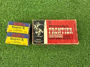 lot 207 image: Hornadys 30-30 Cartridges & 2 Boxes Western 22 LR