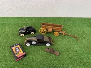 lot 235 image: Car Radio, Wood Wagon, Stopwatch & More