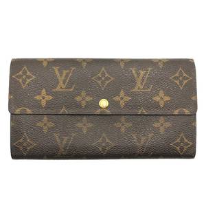 lot 12B image: Louis Vuitton Monogram Canvas Sarah Wallet Pre-Owned Retail $1,200