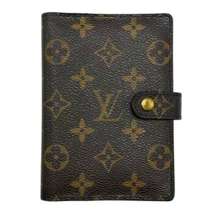 lot 37 image: Louis Vuitton Monogram Canvas Small Ring Agenda Cover Pre-Owned Retail $700