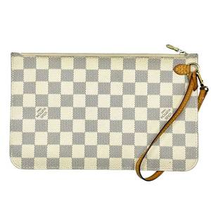 lot 20B image: Louis Vuitton Damier Azur Mini Pochette Accessoires Pre-Owned Retail $1,050