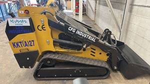 lot 2 image: CFG Industrial Mini Track Loader with Kubota Diesel Engine