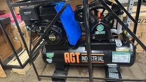 lot 25 image: AGT Industrial Model AC Air Compressor, 420 cc Gasoline Engine
