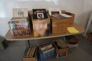 11 Boxes of Vintage Vinyl LP's By Assorted Artists