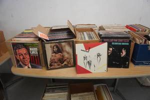 13 Boxes of Vintage Vinyl LP's By Assorted Artists