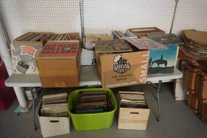 lot 7 image: 11 Boxes of Vintage Vinyl LPs By Assorted Artists