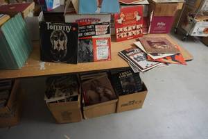 lot 11 image: 8 Boxes of Vintage Vinyl LPs By Assorted Artists