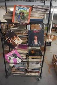lot 13 image: 8 Boxes of Vintage Vinyl LPs By Assorted Artists
