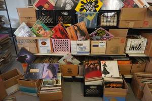lot 15 image: 22 Boxes of Vintage Vinyl LPs By Assorted Artists