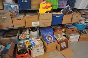 lot 17 image: 15 Boxes of Vintage Vinyl LPs By Assorted Artists