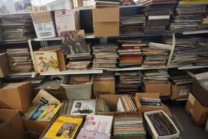 lot 20 image: 27 Boxes of Vintage Vinyl LPs By Assorted Artist