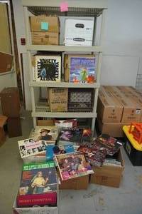 lot 25 image: 8 Boxes of Vintage Vinyl LPs By Assorted Artist