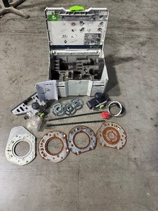 lot 72 image: Festool ZA OF 2200 Base accessories and carrying case