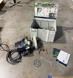 lot 73 image: Festool OF2200 EB Router and tools