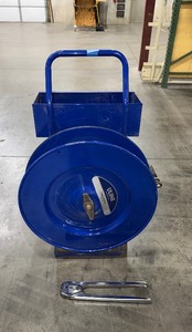 lot 12 image: ULine Strapping Cart and strapping tool