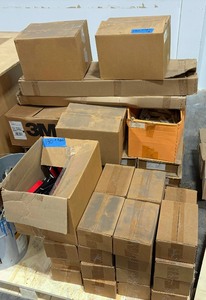 lot 130 image: (2) pallets of adhesive clips