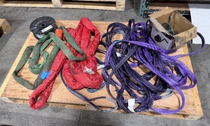 lot 116 image: Wire Rope, Round slings, Ultra-tow Brake Winch