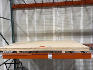 lot 197 image: (4) 8x4 78 particle board