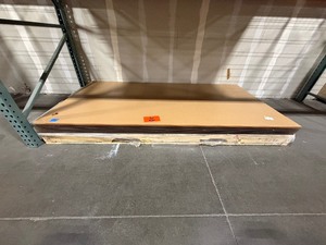 lot 199 image: (9) 8x4x  cast acrylic sheets