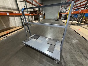 lot 212 image: A-Frame mobile transport cart  60 x 31