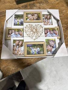 lot 0027 image: Family Collage Photo Frame