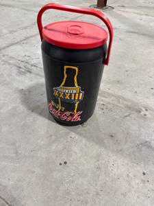 lot 0034 image: Super Bowl Coca-Cola Cooler