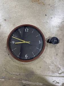 lot 0046 image: Two Clocks