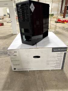 lot 0069 image: In Win Black Tempered Glass PC Case New