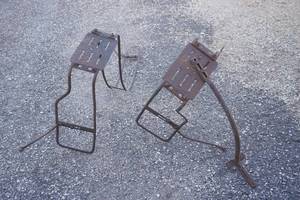 lot 102 image: Antique Buggy Footrests (both sides)