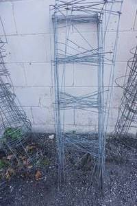 lot 107 image: Galvanized Garden Fencing