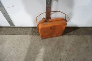 lot 129 image: Vintage Fuel Tank