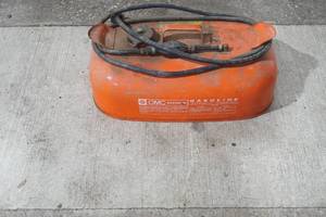 lot 131 image: Vintage OMC Boat Fuel Tank