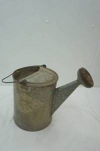 lot 71 image: Vintage Galvanized Watering Can