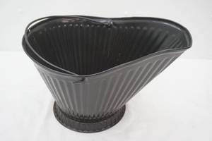 lot 72 image: Black Steel Coal Bucket