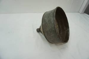 lot 79 image: Vintage Galvanized Oil Funnel