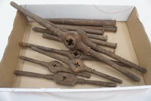 lot 93 image: Antique Tap and Die Holders