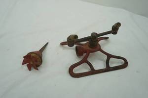 lot 230 image: Vintage Sprinklers Cast Iron and Rectangle Spray