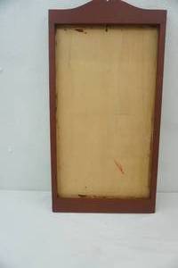 lot 245 image: 27.5x 14.25 Rustic Farmhouse Wooden Frame