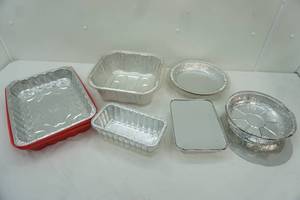 lot 267 image: Disposable Aluminum Baking Pans