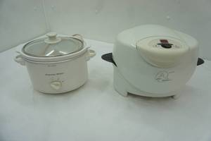 lot 288 image: George Foreman Cooker Small Slow Cooker