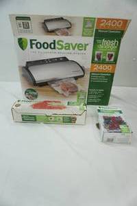lot 342 image: Foodsaver 2400 Series. Manual Operation