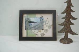 lot 351 image: Carved Wooden Pine Tree & Nature Wall Decor