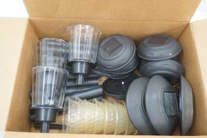 lot 404 image: Solar Garden Lights (11ct)