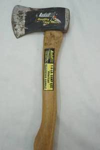 lot 409 image: Ludell 1.5lb Camp Axe wWood Handle