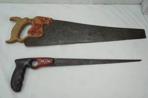 lot 410 image: Hand Saw & Keyhole Saw