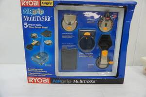 lot 472 image: NEW Ryobi Air Grip Multi Task Kit