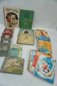 lot 508 image: Vintage Childrens Books & Little Golden Books