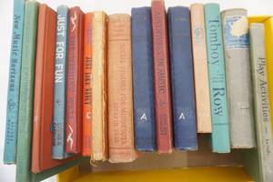 lot 510 image: Vintage Books Just For Fun, Tomboy, Pay Activities, Social Studies and more