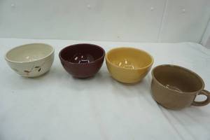 lot 542 image: Stoneware Bowls (4ct) Variety
