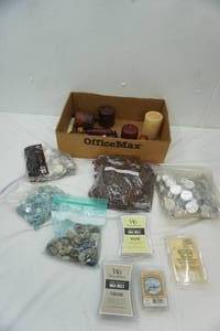 lot 561 image: Candles, Wax Melts, Rocks, Coffee Beans, Tea Lights